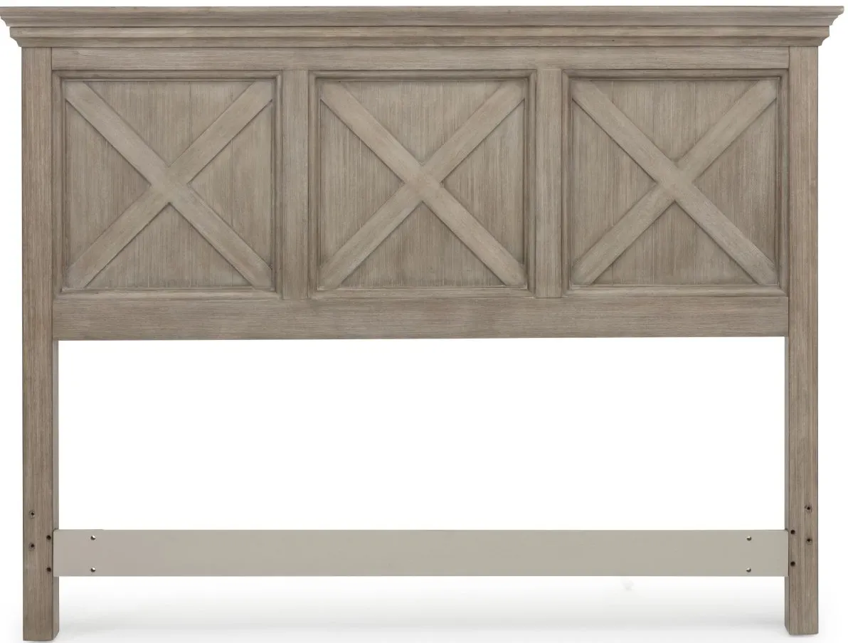 homestyles® Mountain Lodge Gray Queen Headboard