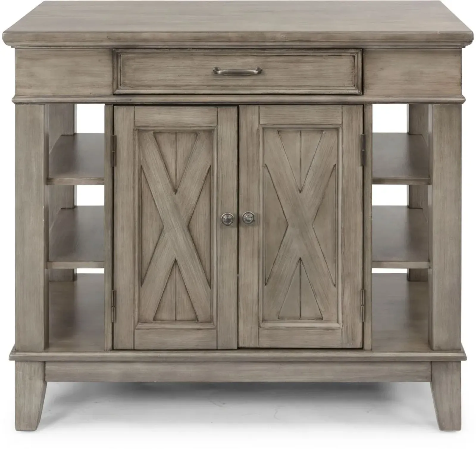 homestyles® Mountain Lodge Gray Kitchen Island