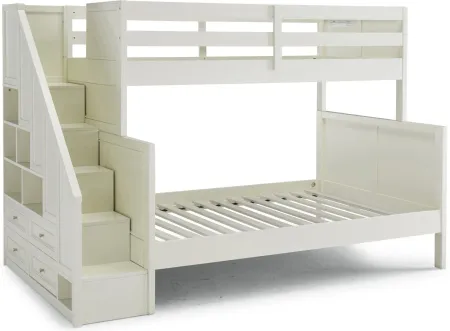 homestyles® Naples Off-White Twin/Full Bunk Bed
