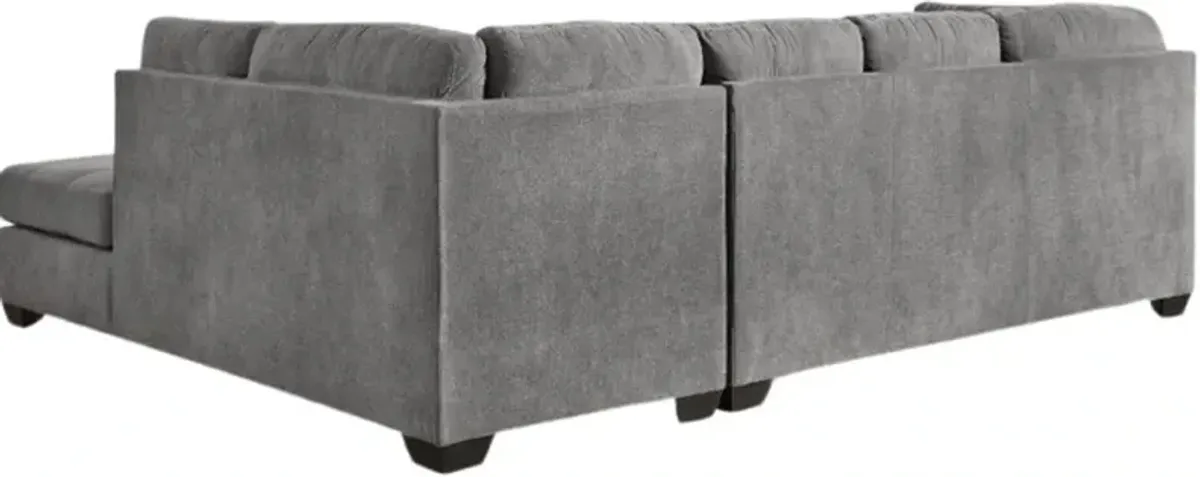 Signature Design by Ashley® Marelton 2-Piece Gray Right-Arm Chaise Sectional