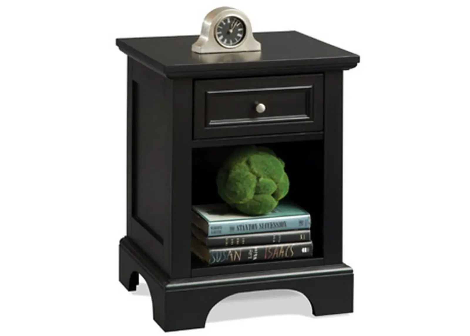 homestyles® Bedford Black Nightstand