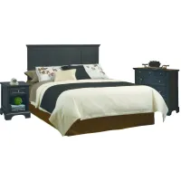 homestyles® Bedford 3-Piece Black Queen Bedroom Set