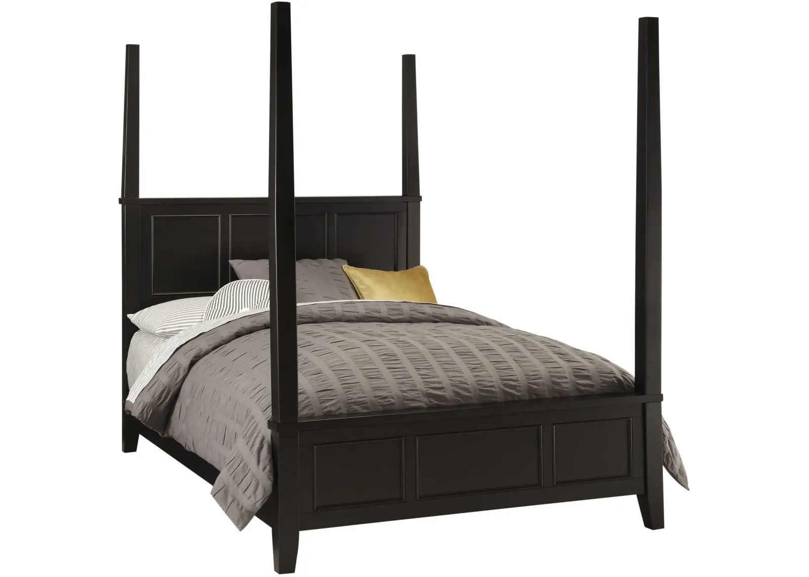 homestyles® Bedford Black King Poster Bed