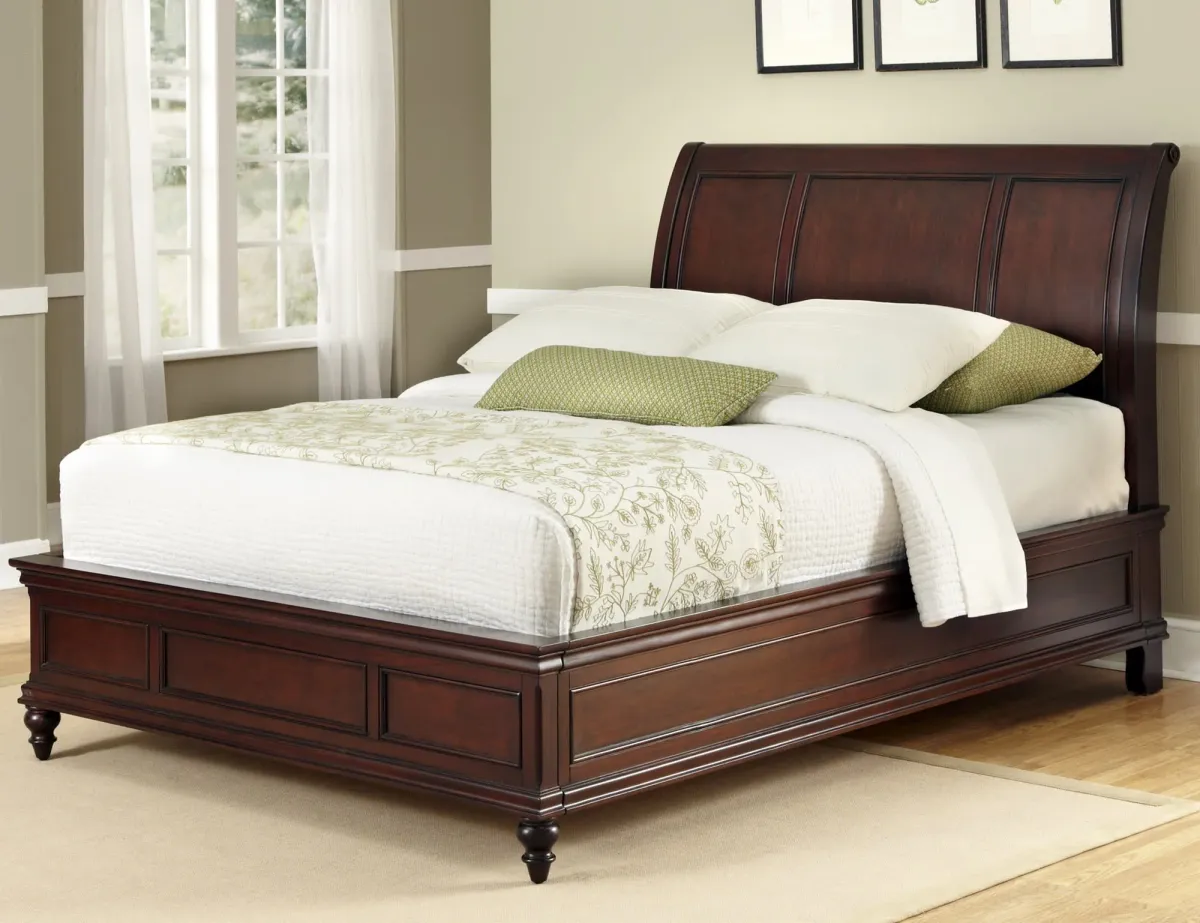 homestyles® Lafayette Brown King Sleigh Bed