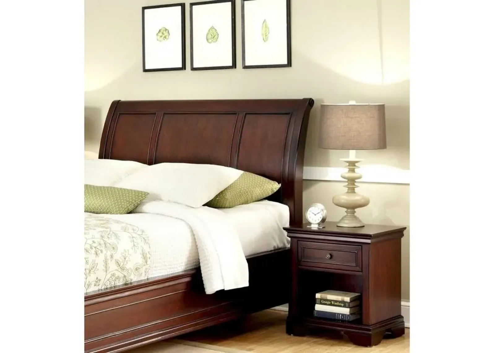 homestyles® Lafayette Brown King Headboard and Nightstand