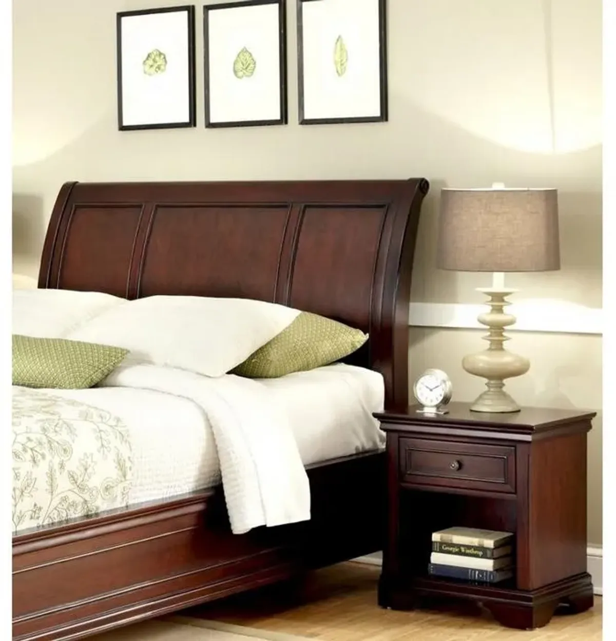 homestyles® Lafayette Brown King Headboard and Nightstand