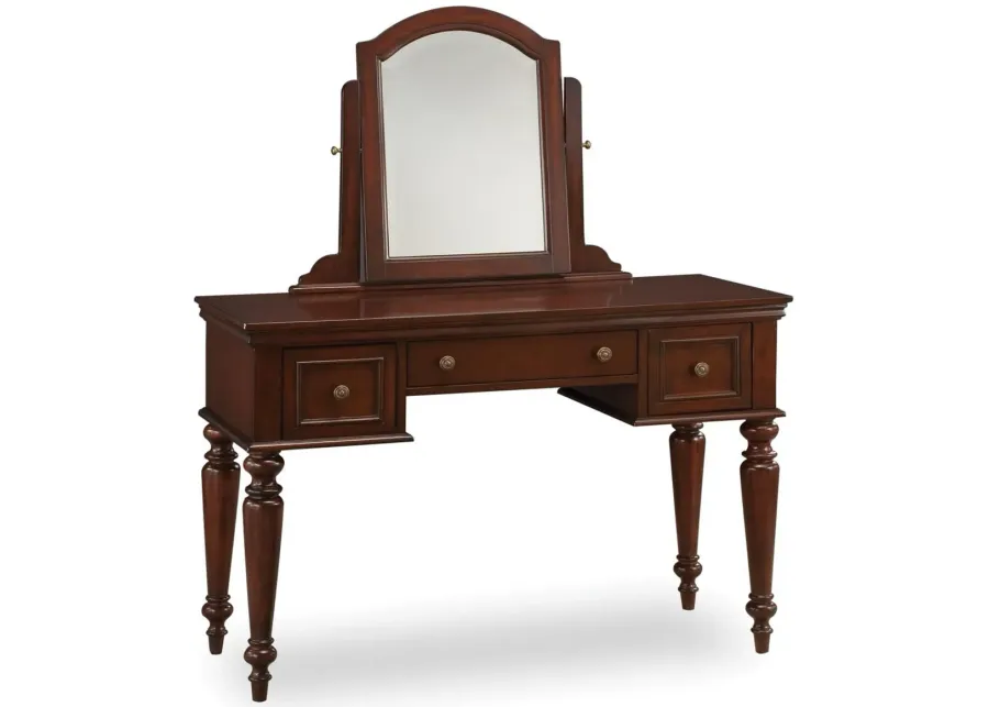homestyles® Lafayette Brown Vanity with Mirror
