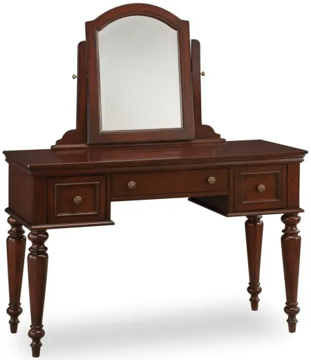 homestyles® Lafayette Brown Vanity with Mirror