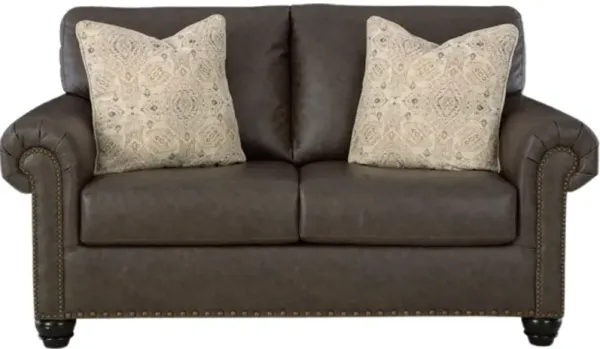 Benchcraft® Roxmere Umber Loveseat