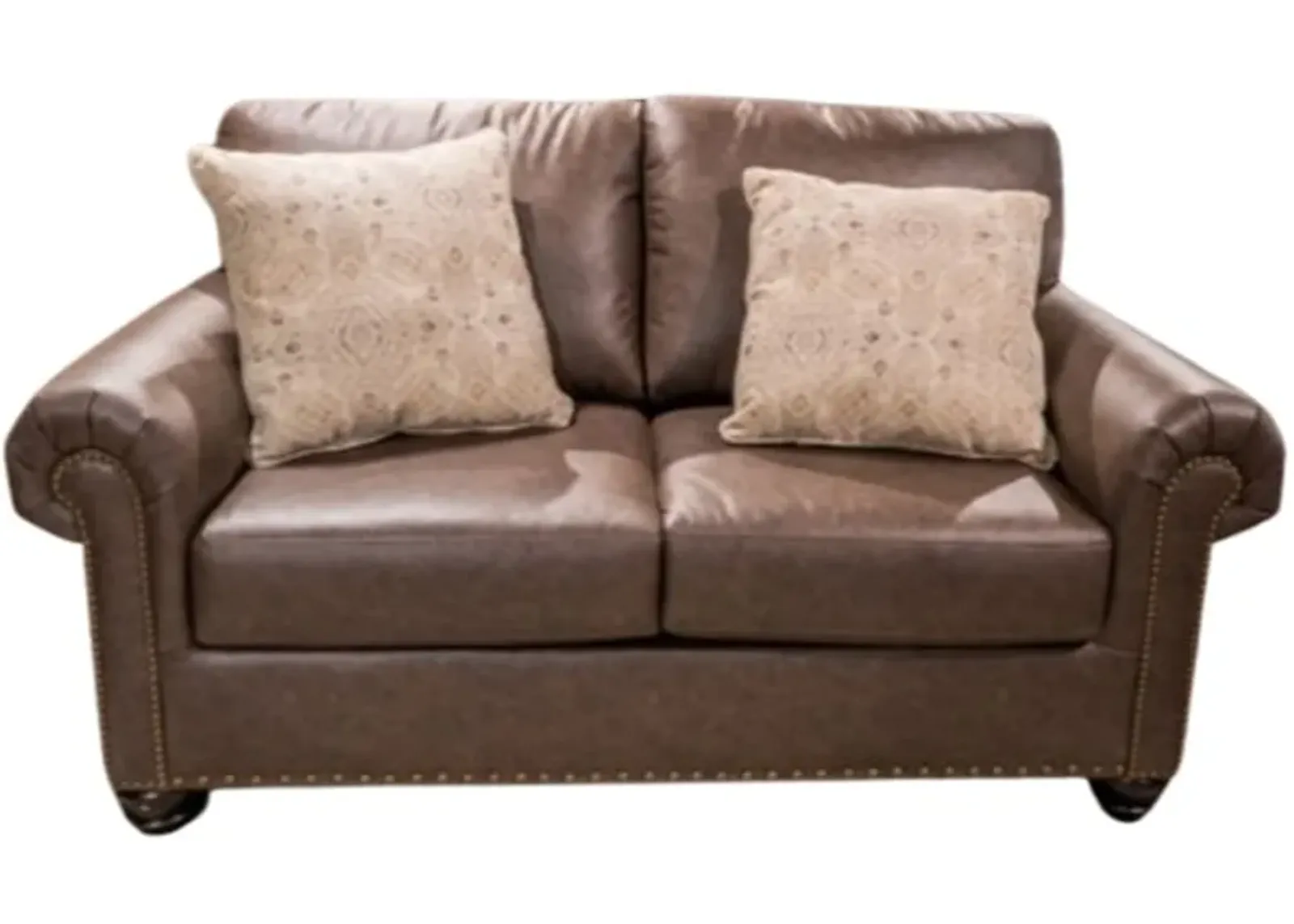 Benchcraft® Roxmere Umber Loveseat