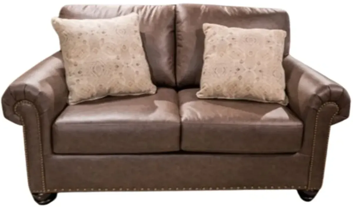 Benchcraft® Roxmere Umber Loveseat