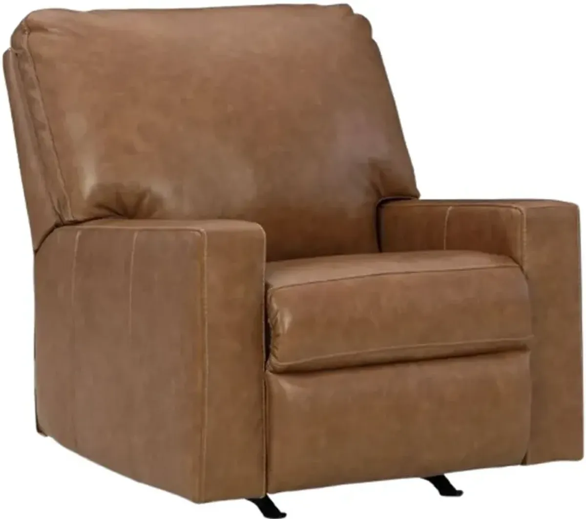 Signature Design by Ashley® Bolsena Caramel Manual Rocker Recliner