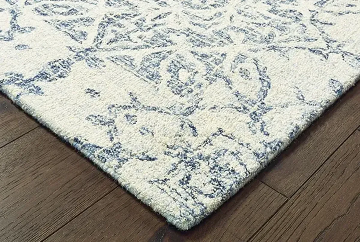 Oriental Weavers Tallavera Blue 5'x8' Rug