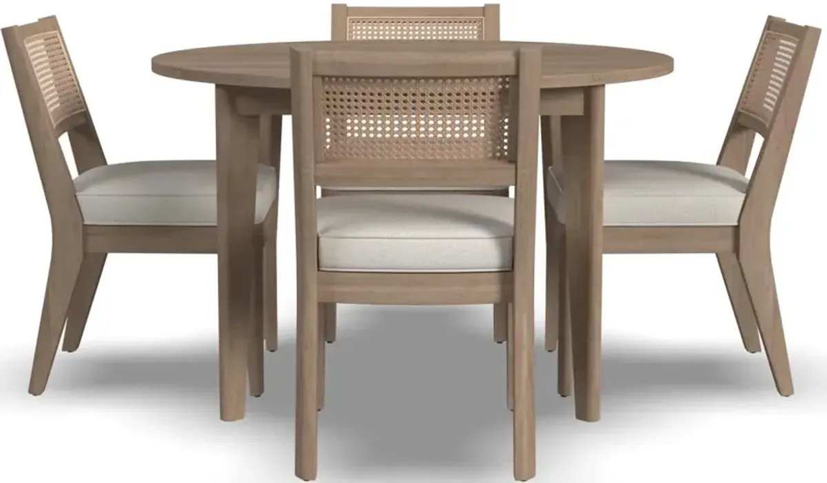 homestyles® Brentwood 5-Piece Light Oak Round Dining Set