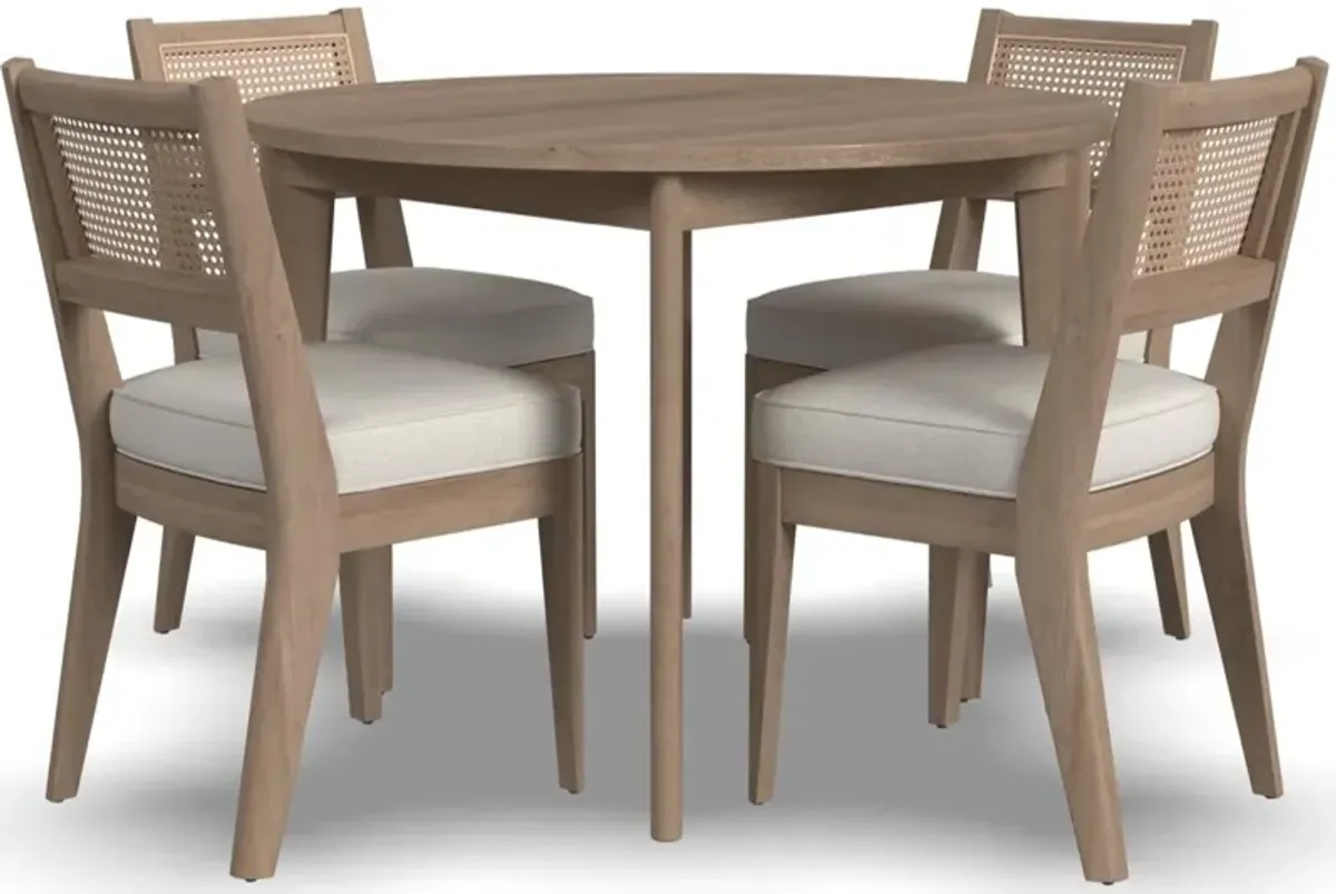 homestyles® Brentwood 5-Piece Light Oak Round Dining Set