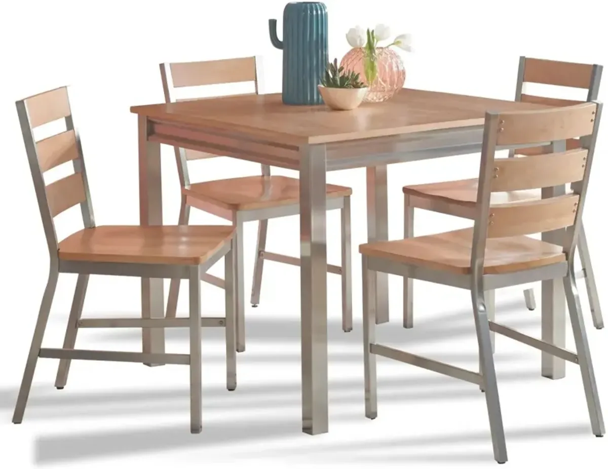 homestyles® Sheffield 5-Piece Brown Dining Set