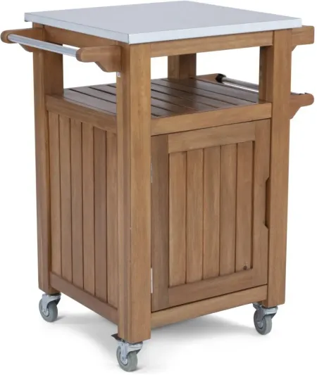 homestyles® Maho Brown Kitchen Cart