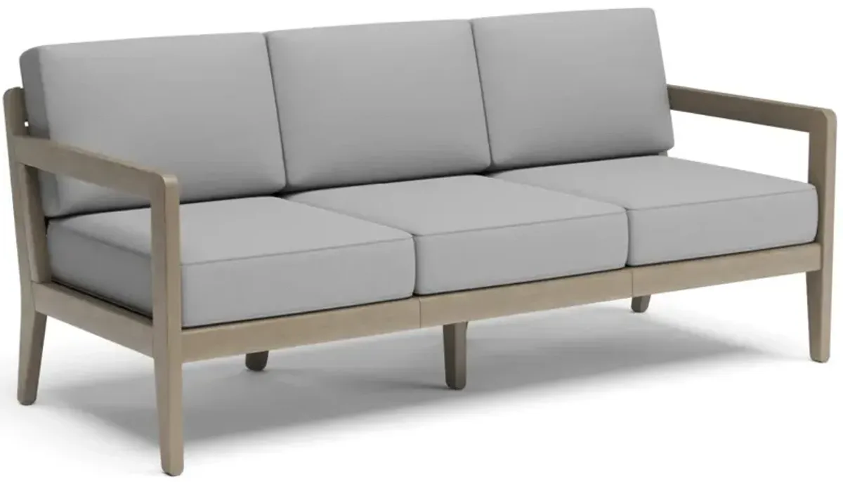 homestyles® Sustain 4-Piece Gray Outdoor Loveseat Set