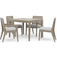homestyles® Sustain 5-Piece Gray Outdoor Dining Set