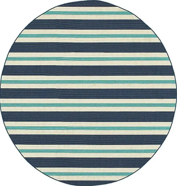 Oriental Weavers Meridian 8' Style 2 Round Area Rug