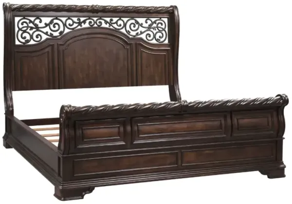Liberty Furniture Arbor Place Brownstone King Sleigh Bed