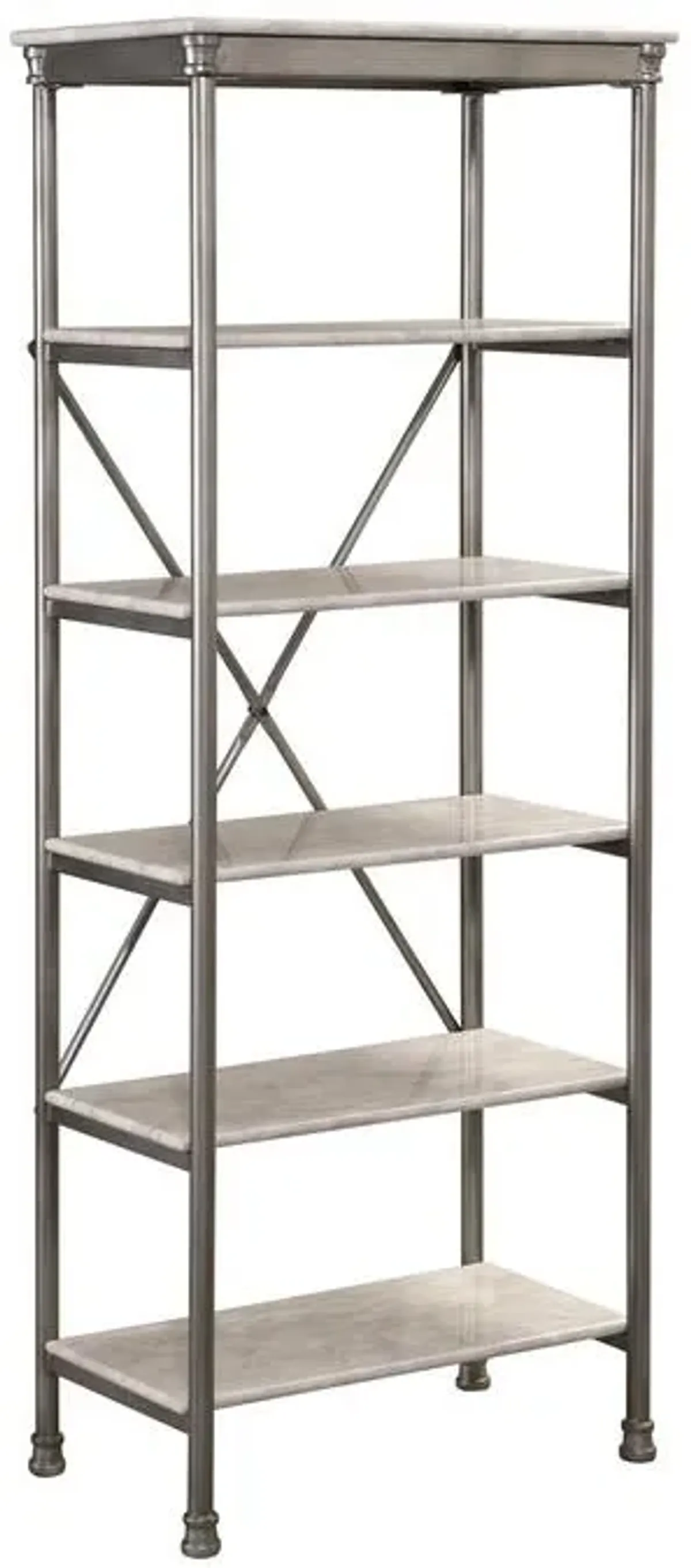 homestyles® Orleans Gray Six Tier Shelf