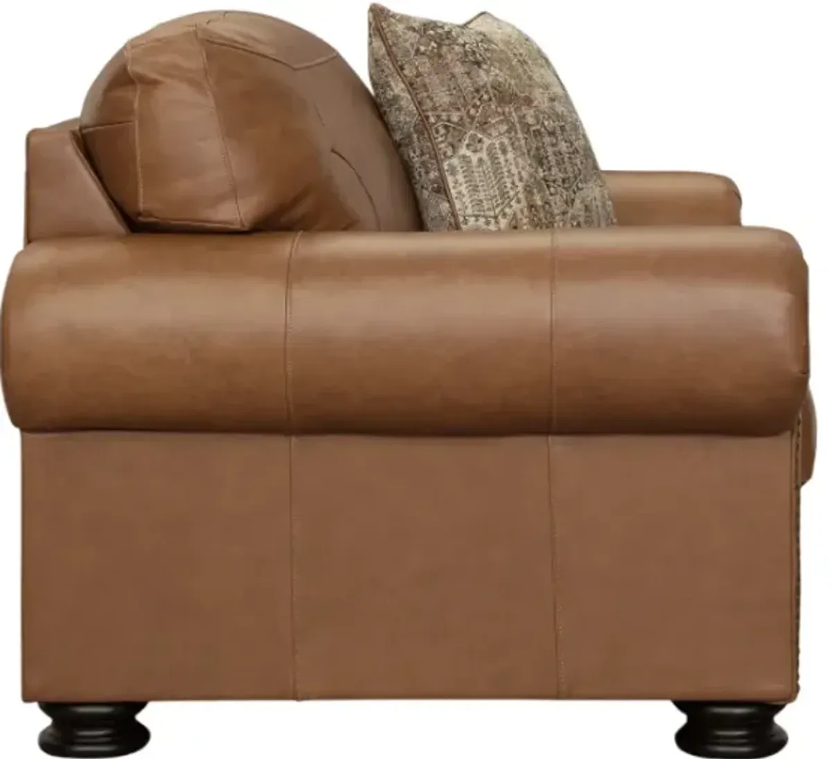 Signature Design by Ashley® Carianna Caramel Chair and a Half
