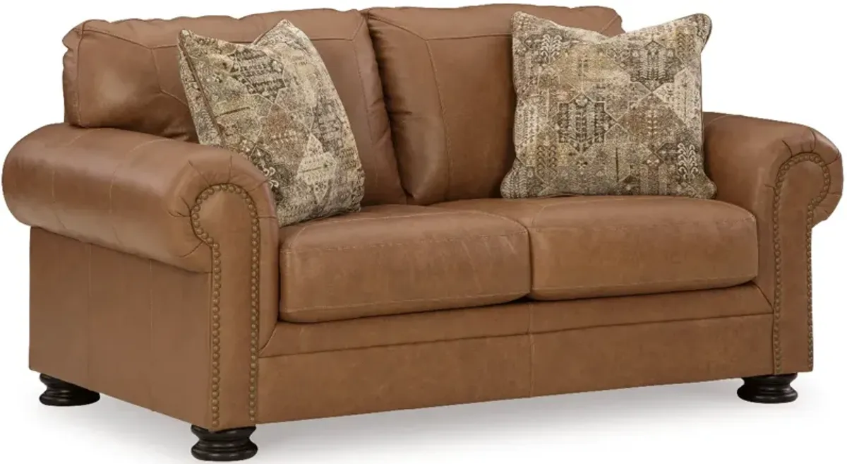 Signature Design by Ashley® Carianna Caramel Loveseat