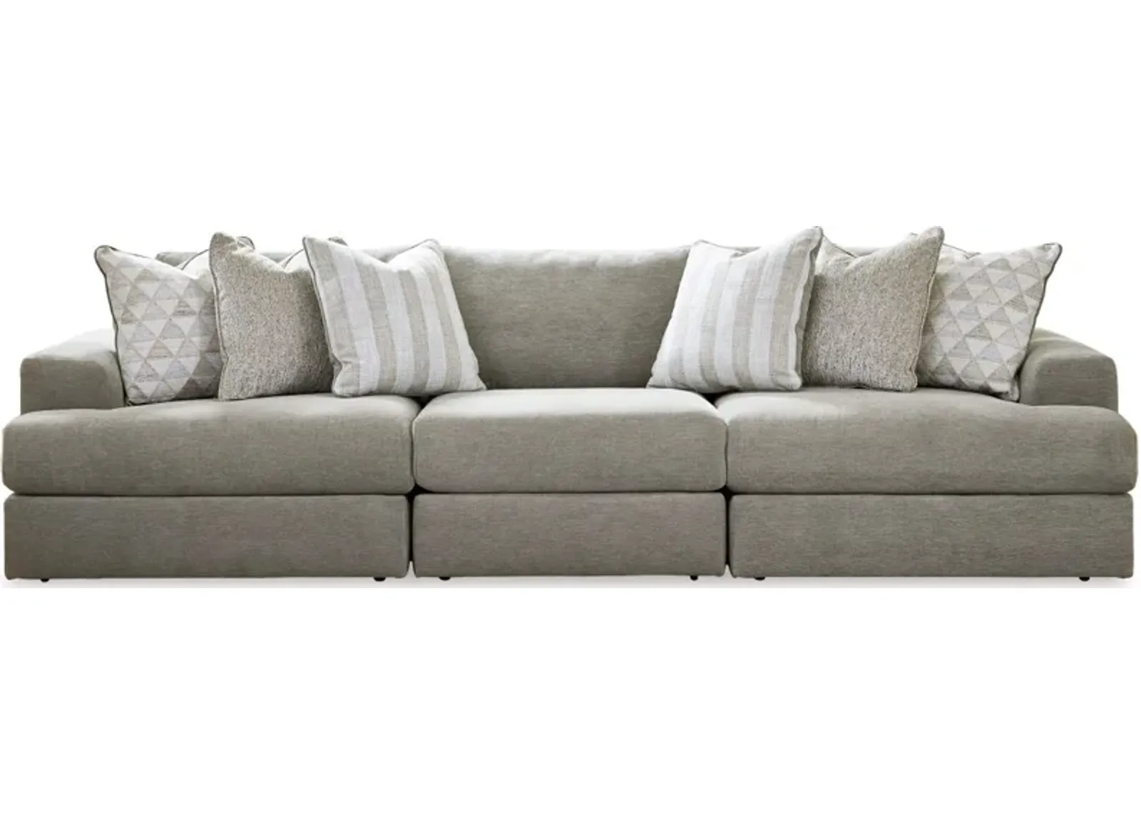 Signature Design by Ashley® Avaliyah 3-Piece Ash Sectional