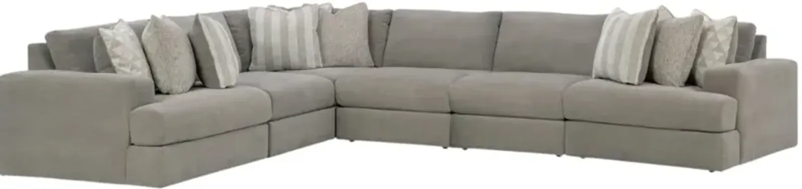 Signature Design by Ashley® Avaliyah 6-Piece Ash Sectional
