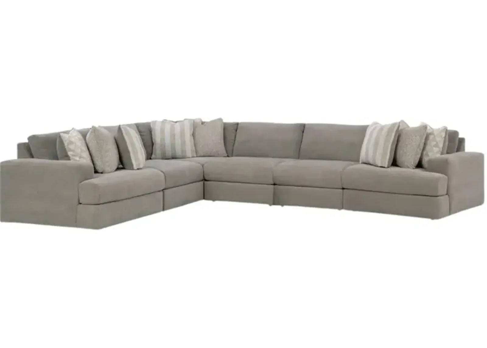 Signature Design by Ashley® Avaliyah 6-Piece Ash Sectional