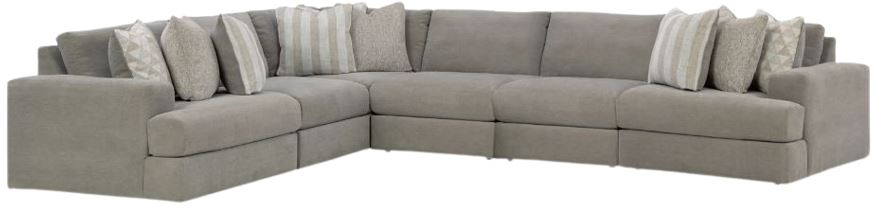 Signature Design by Ashley® Avaliyah 6-Piece Ash Sectional