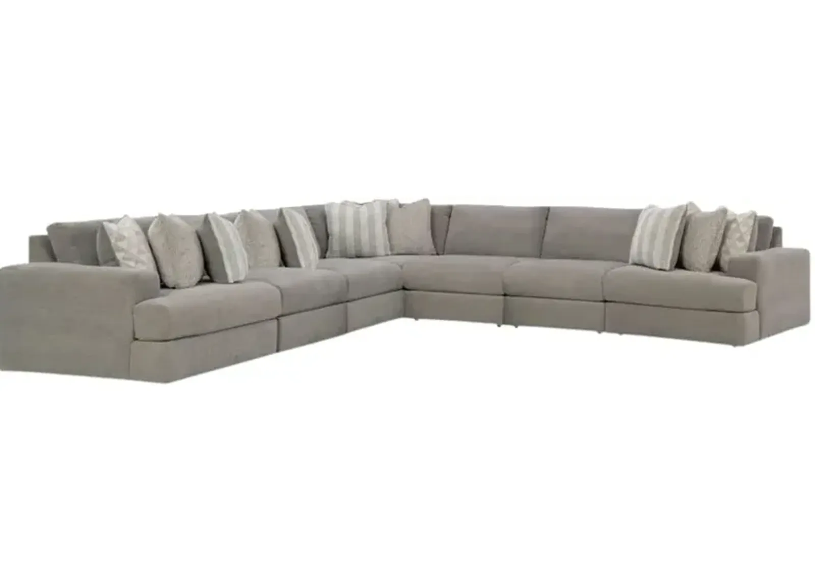 Signature Design by Ashley® Avaliyah 7-Piece Ash Sectional