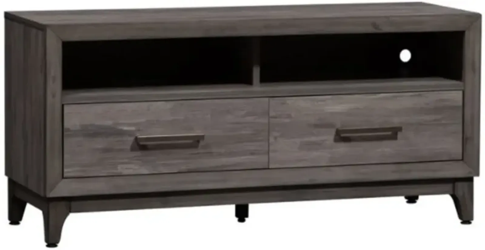 Liberty Furniture Mercury Driftwood Gray 47" TV Console