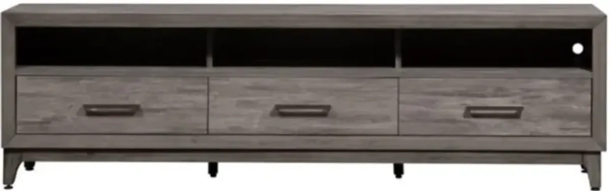 Liberty Furniture Mercury Driftwood Gray 62" TV Console