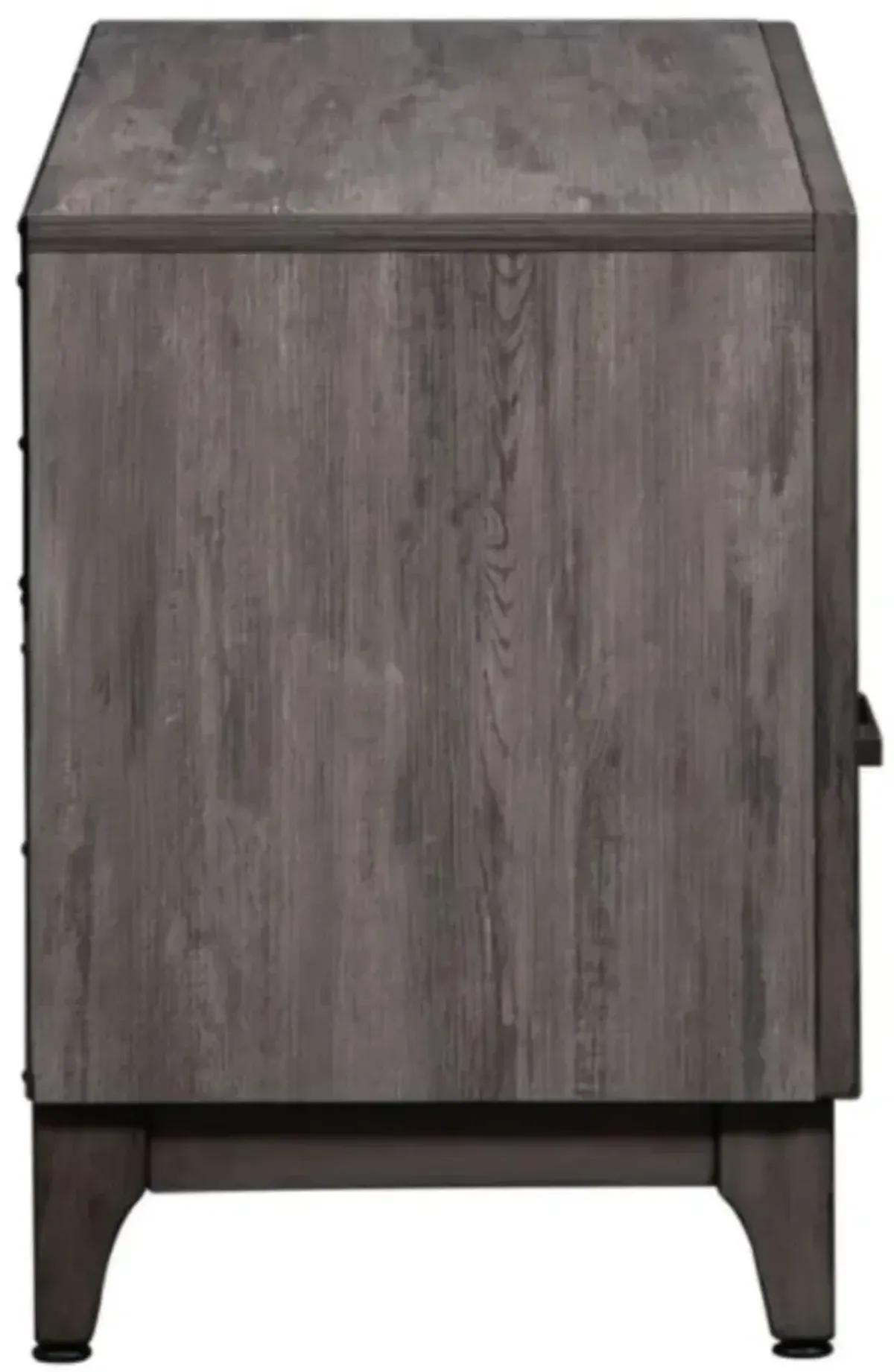 Liberty Furniture Mercury Driftwood Gray 62" TV Console