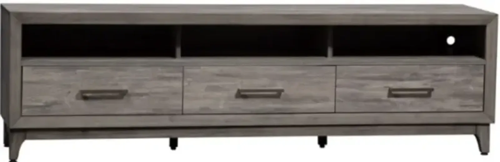 Liberty Furniture Mercury Driftwood Gray 62" TV Console