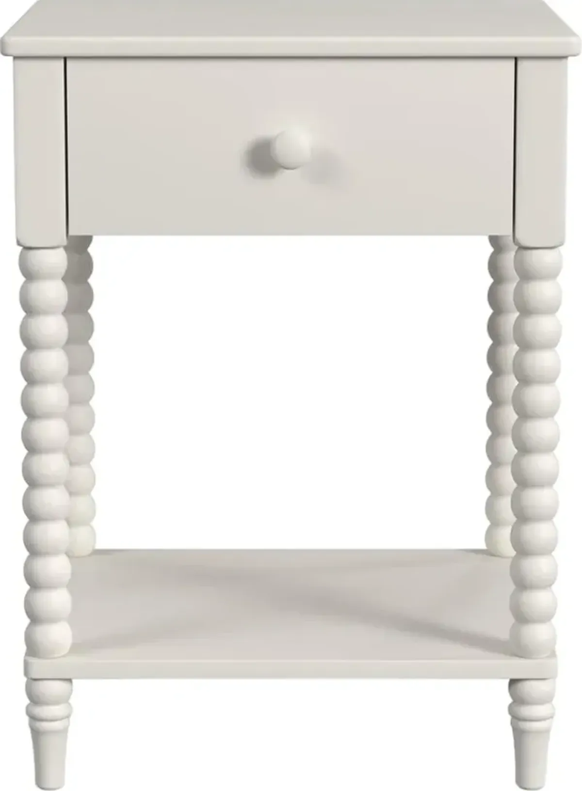 homestyles® Spindle White Nightstand