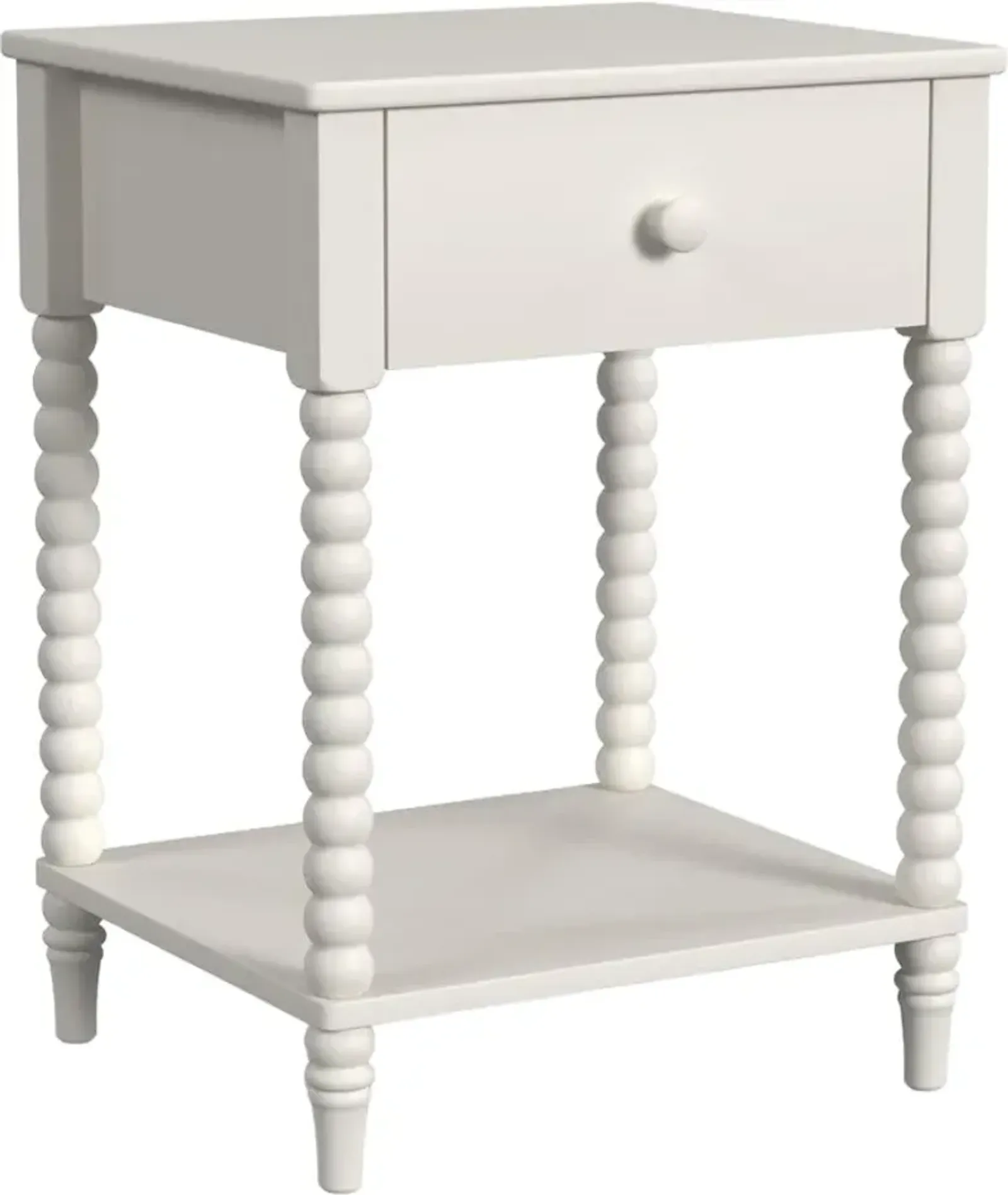 homestyles® Spindle White Nightstand