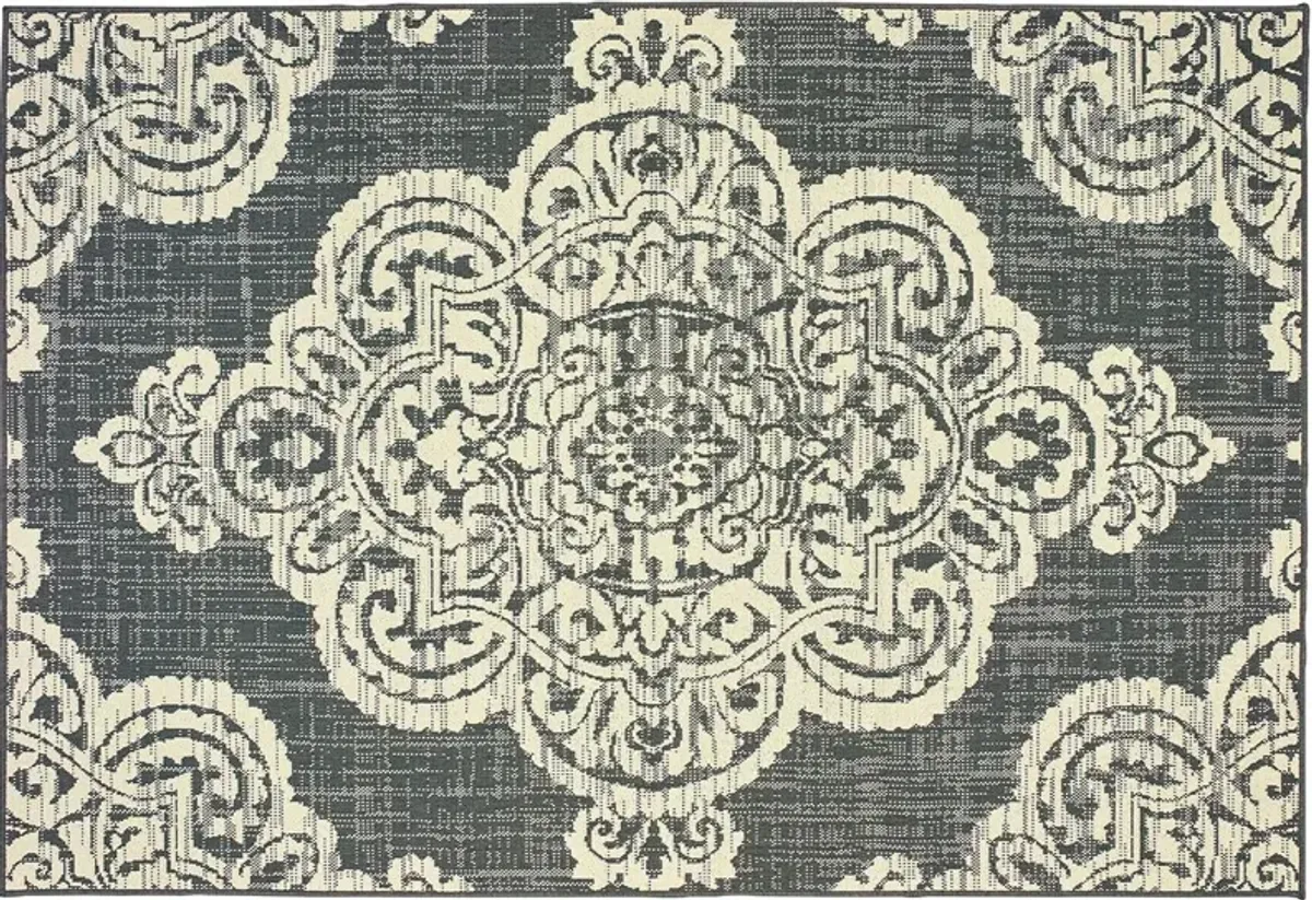 Oriental Weavers Marina Gray 7'x10' Rug