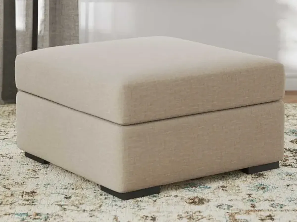 Benchcraft® LadyMae Twill Oversized Accent Ottoman