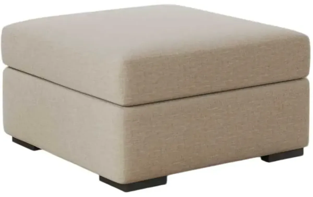 Benchcraft® LadyMae Twill Oversized Accent Ottoman