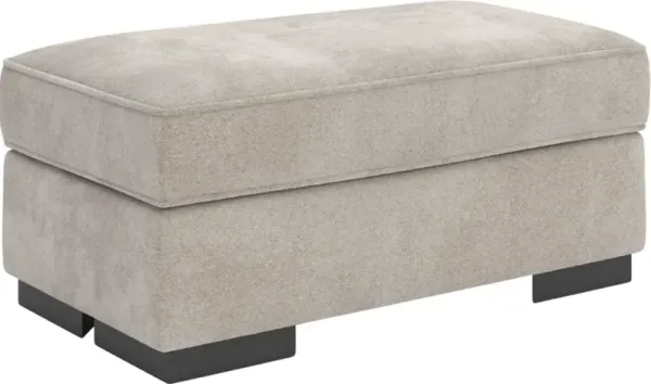 Benchcraft® High Profile Taupe Ottoman