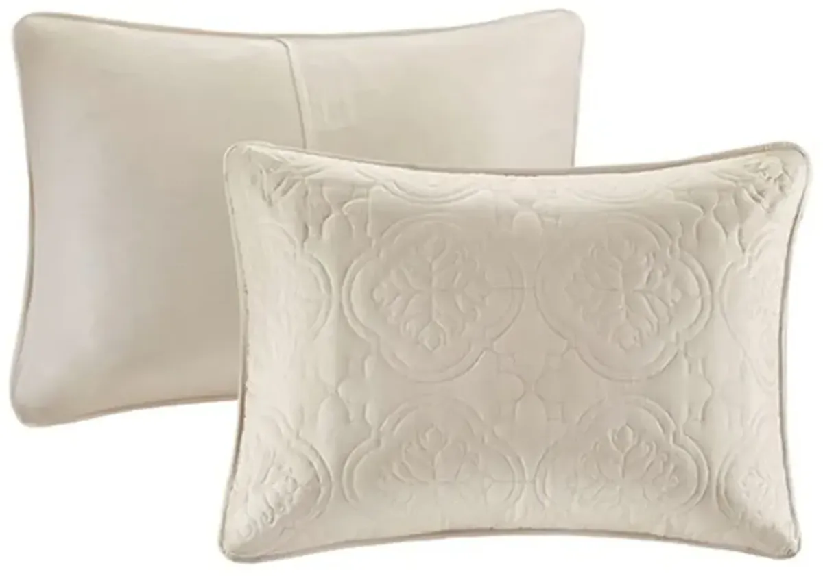 Olliix by 510 Design Oakley Khaki King/California King 3 Piece Reversible Bedspread Set