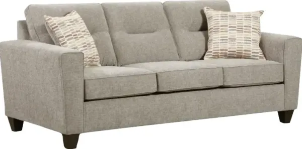 Fusion Furniture Everleigh Taupe Gray Sofa