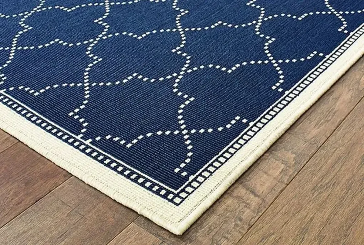 Oriental Weavers Marina Blue 7'x10' Rug