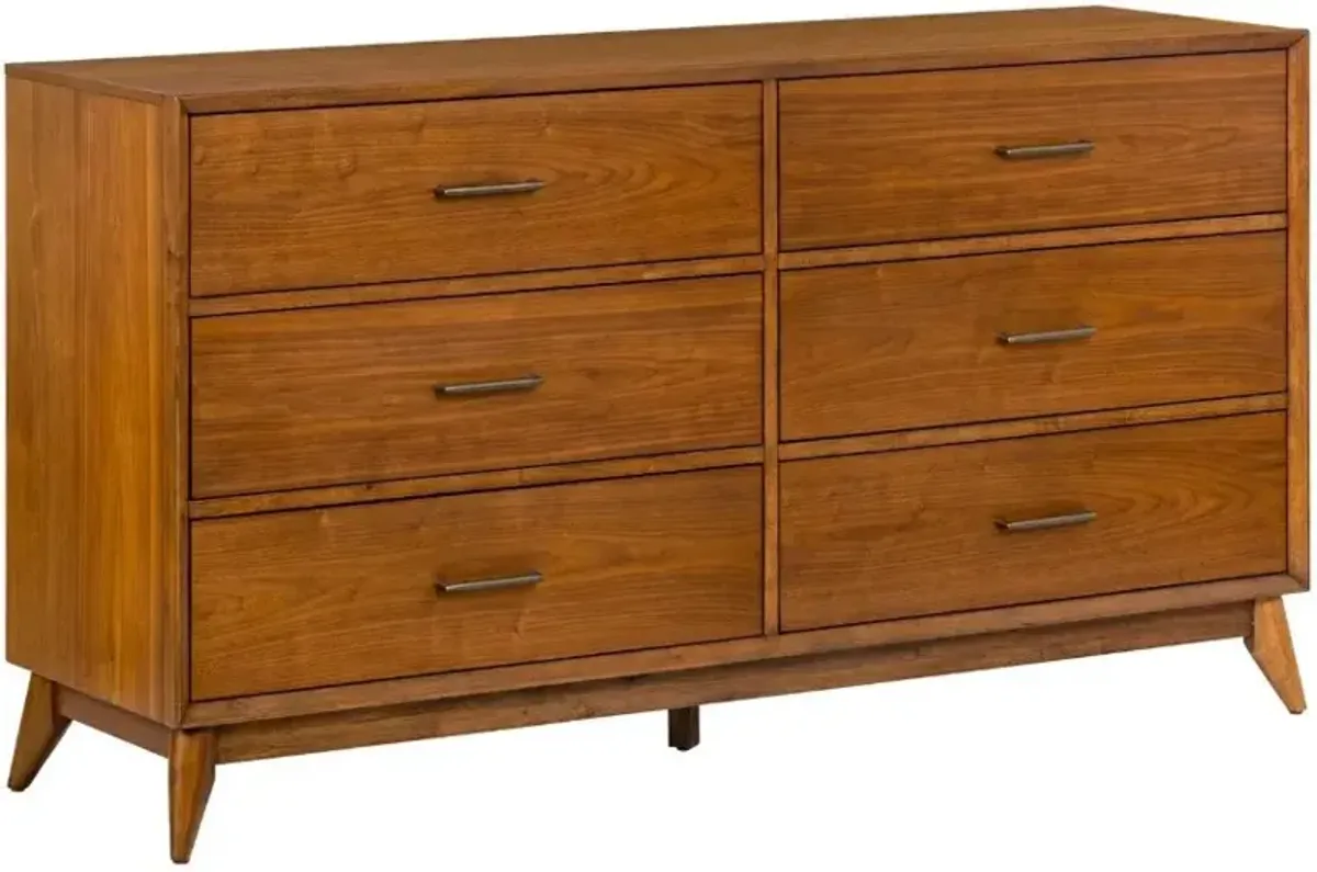 Liberty Furniture Century Modern Satin Walnut Dresser