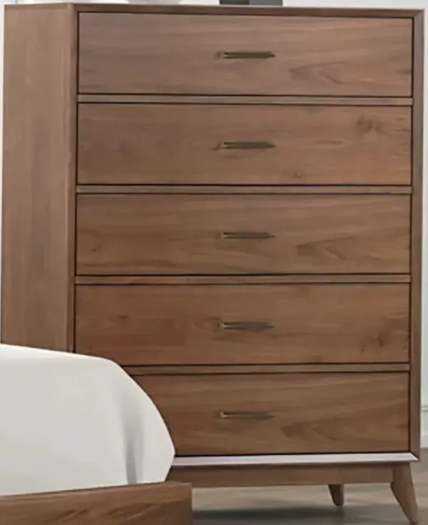 Liberty Furniture Century Modern Satin Walnut Chest