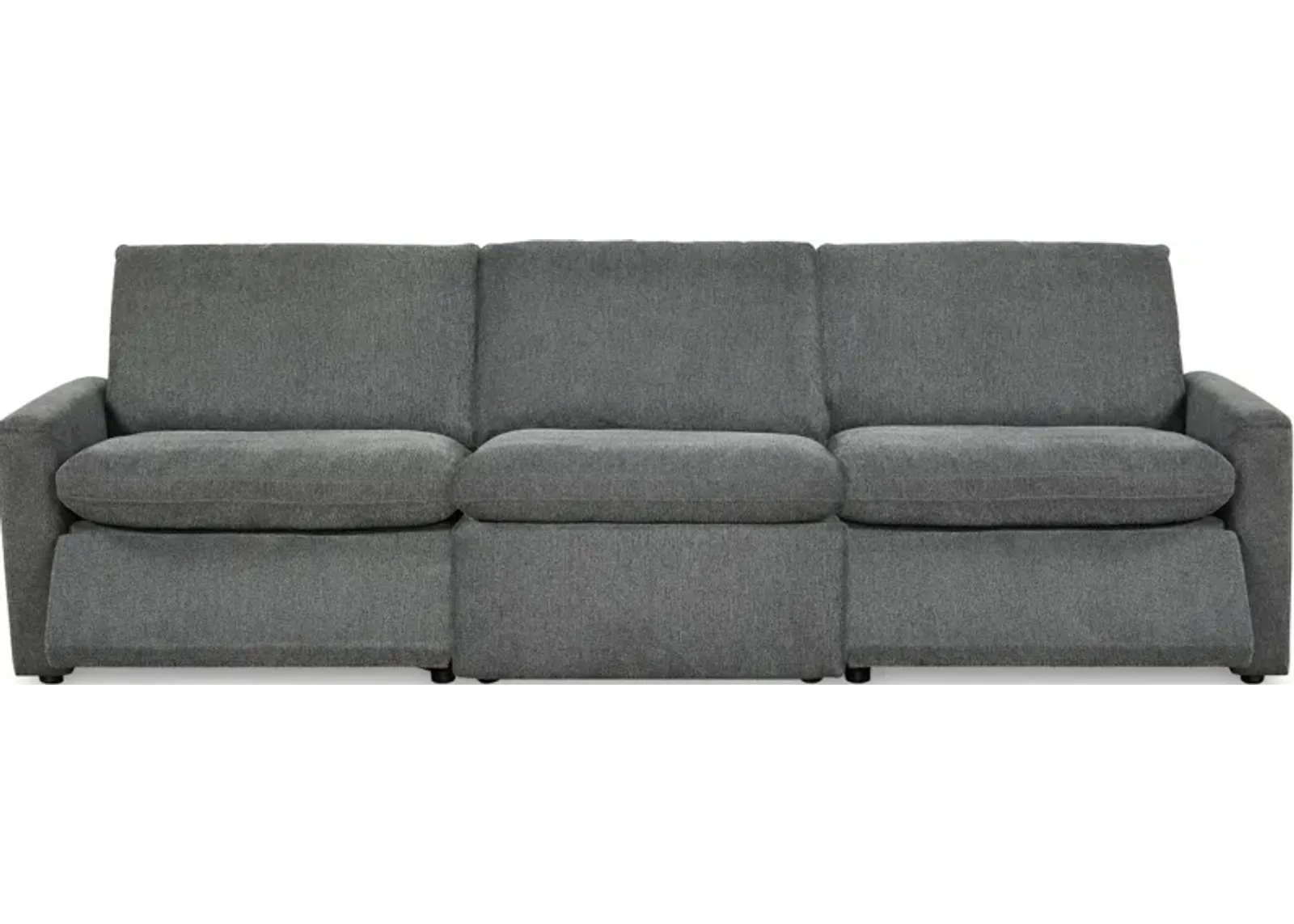 Signature Design by Ashley® Hartsdale 3-Piece Granite Power Reclining Sectional