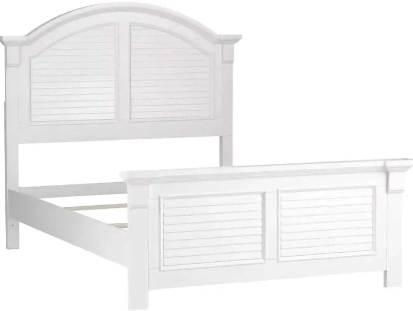 Liberty Furniture Summer House Oyster White Youth Full Panel Bed